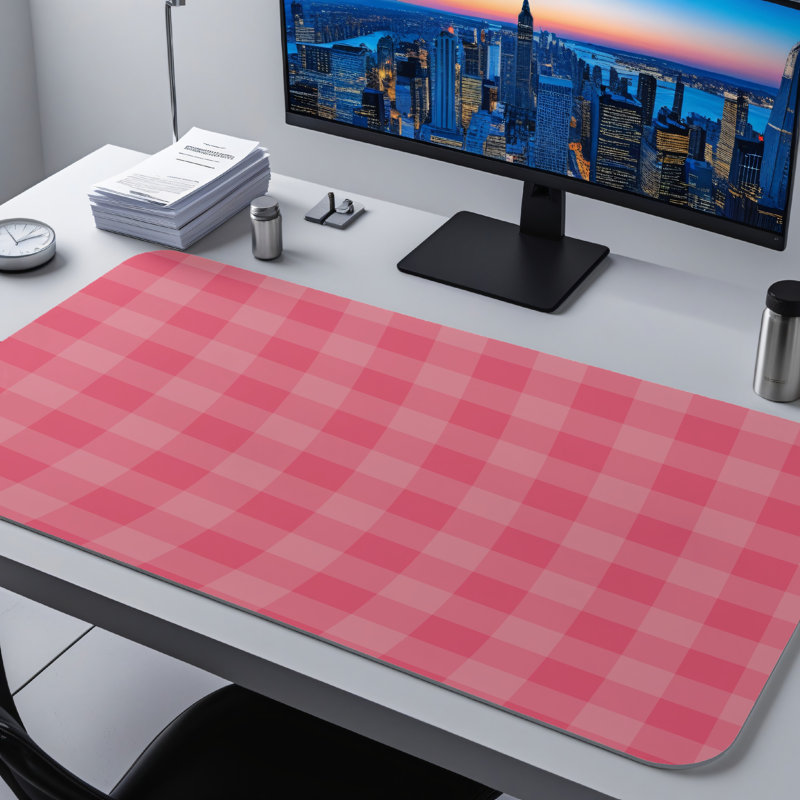 Polyester Desk Pad, 14.4x12.1