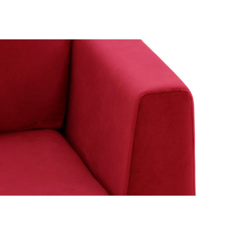 Holiday Sofa, 3, Dark Red