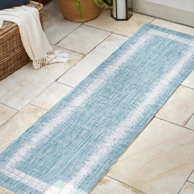 Tapis intérieur / extérieur Stegner, Tapis de couloir 2 pi 2 po x 10 pi