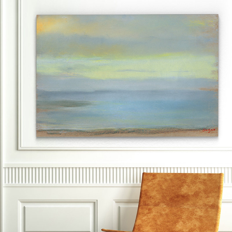 « marine coucher », impression, H 32 po x l 48 po x P 1,5 po, Toile tendue