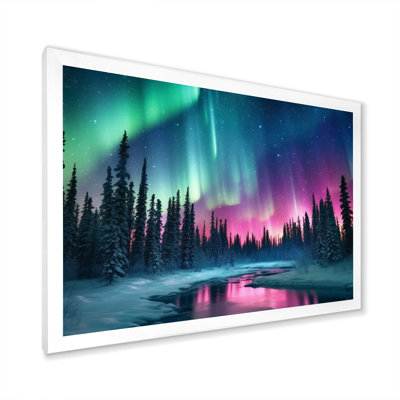 Northern Lights In Alaska II - Alaska Wall Art