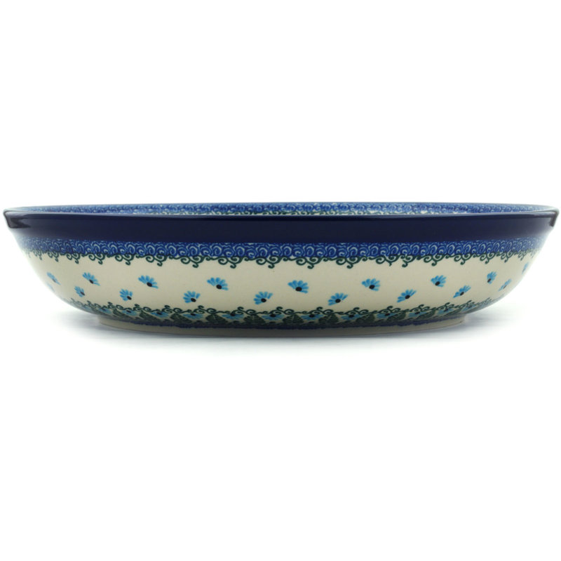 Forget Me Not Stoneware Serving Bowl