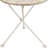 Galvin 28" Round European Chestnut Outdoor Bistro Table