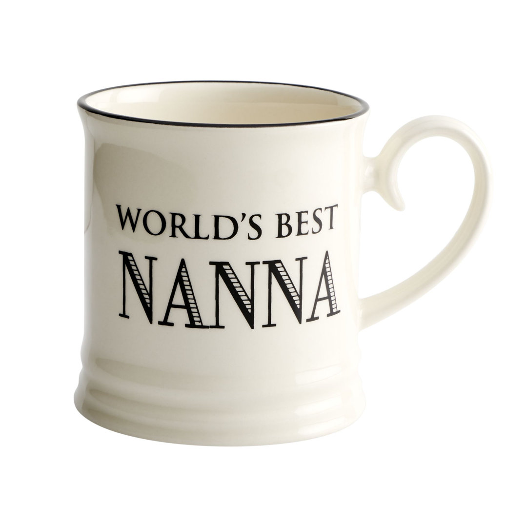 Quips and Quotes "World's Best Nanna" Tankard Mug