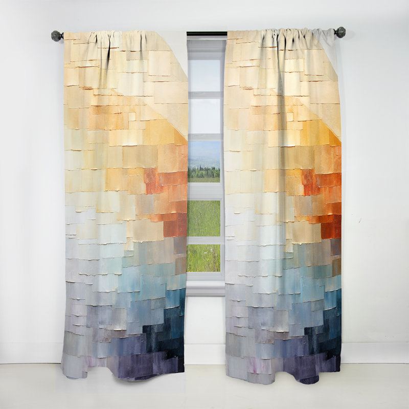 Rideau arc-en-ciel Kettner, L 52 po x L 90 po