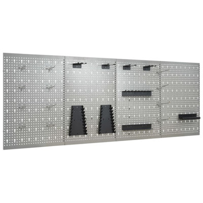 Peg Board Metal Pegboard Pegboard Wall Tool Holder for Workbench Steel