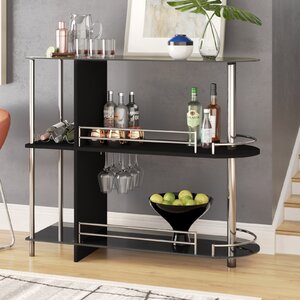 Ivy Bronx Chewning Metal Bar Cart & Reviews | Wayfair