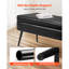 Banc de rangement avec repose-pieds et pieds en métal-2037556033
