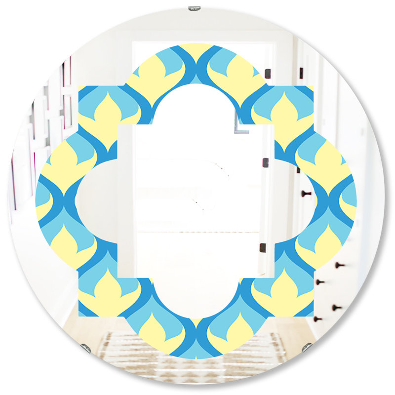 Miroir mural Space Geometrique II, H 31,5 po x l po