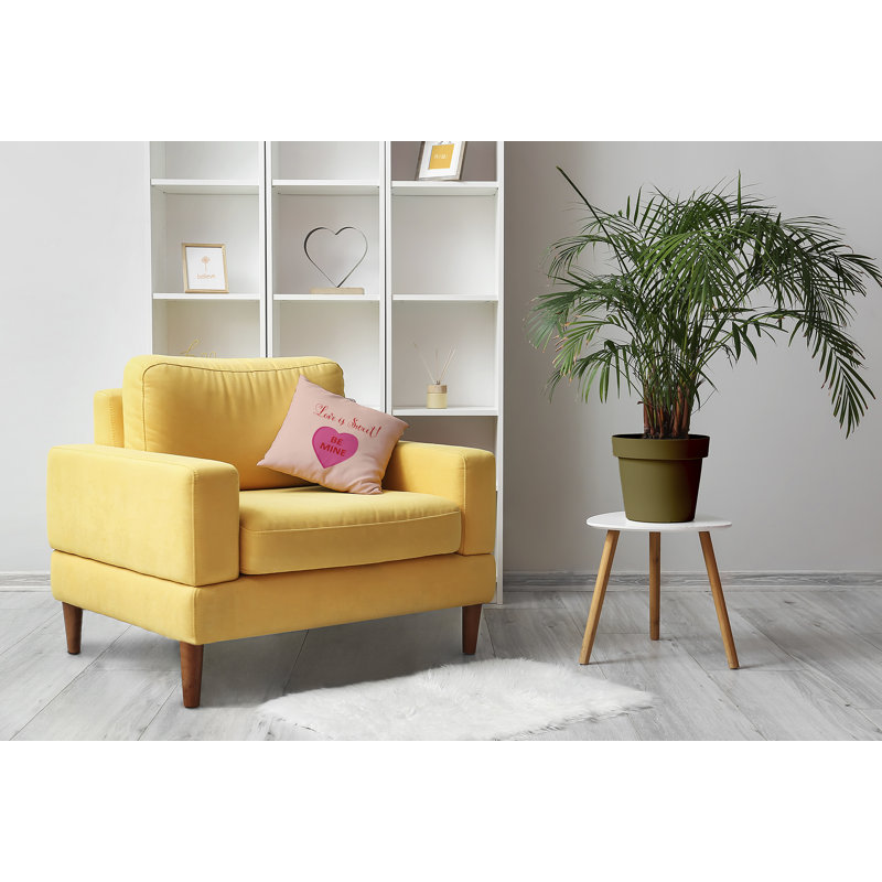 Reversible Throw Pillow, 16" H x 16" W, Square
