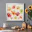 Splash of Color - Peinture sur toile encadrée-397481501-397481498