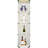Led Lights Glass Display Stand - 4 Shelf Floor Standing For Office White 64.7"x16.7"x14.3" Create A Visual Impact Unit Shelves And Door Living Room Bedroom White, Enhanced Visibility