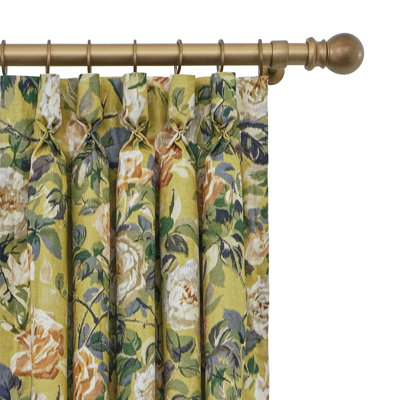 Manderley Floral Curtain Panel