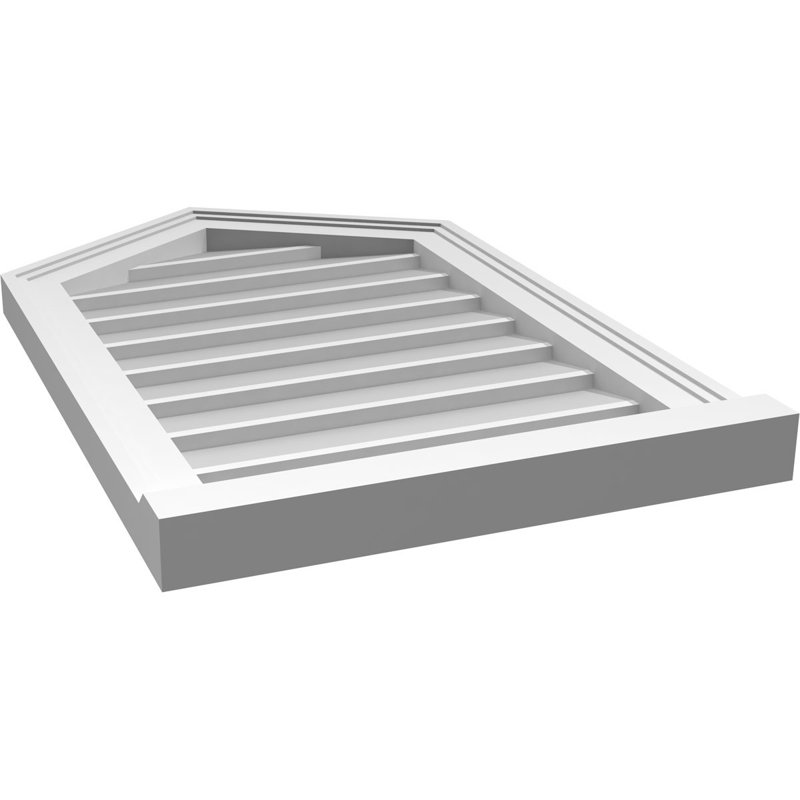 Ventilateur à pignon en uréthane non-fonctionnel Signature, H 28 po x l 18 po x P 2 po