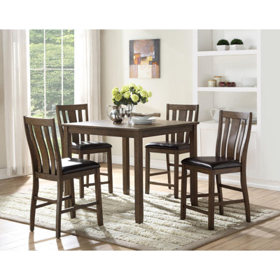 Klingbeil Square 48'' L x 42'' W Dining Set -  Red Barrel StudioÂ®, 9E22042CEC6347EDA699D4D43FEBA164