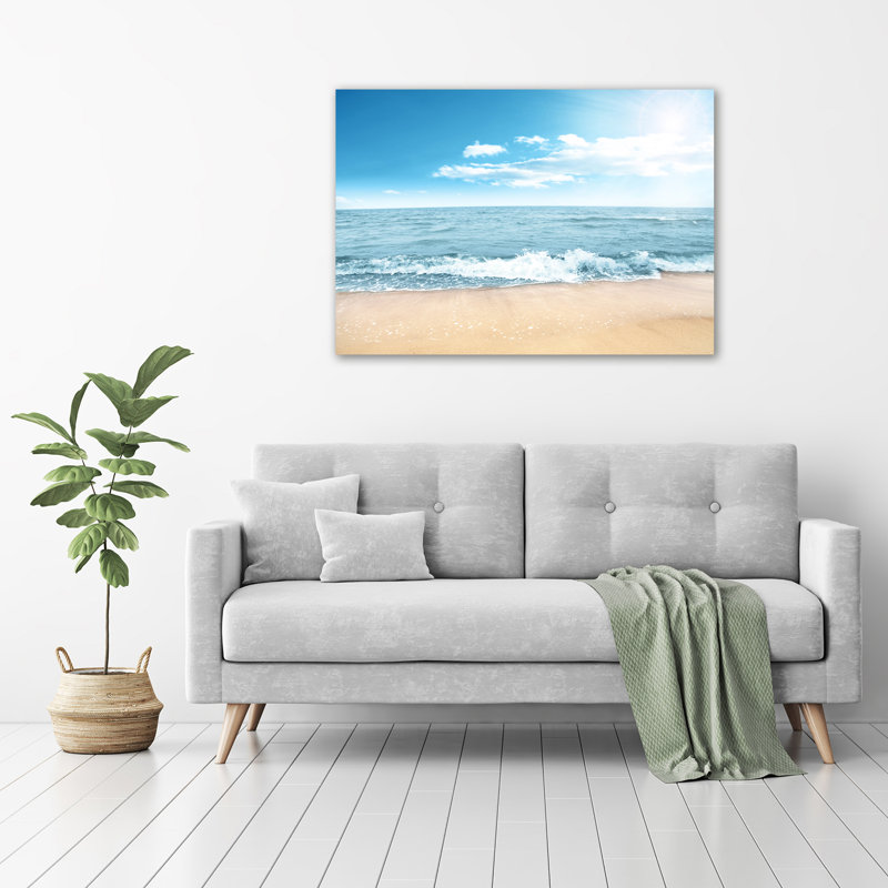 Beach - Wrapped Canvas Print