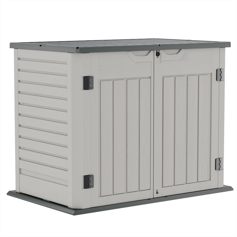 Armoire de rangement en résine de 4,17 pi l 260 gallons