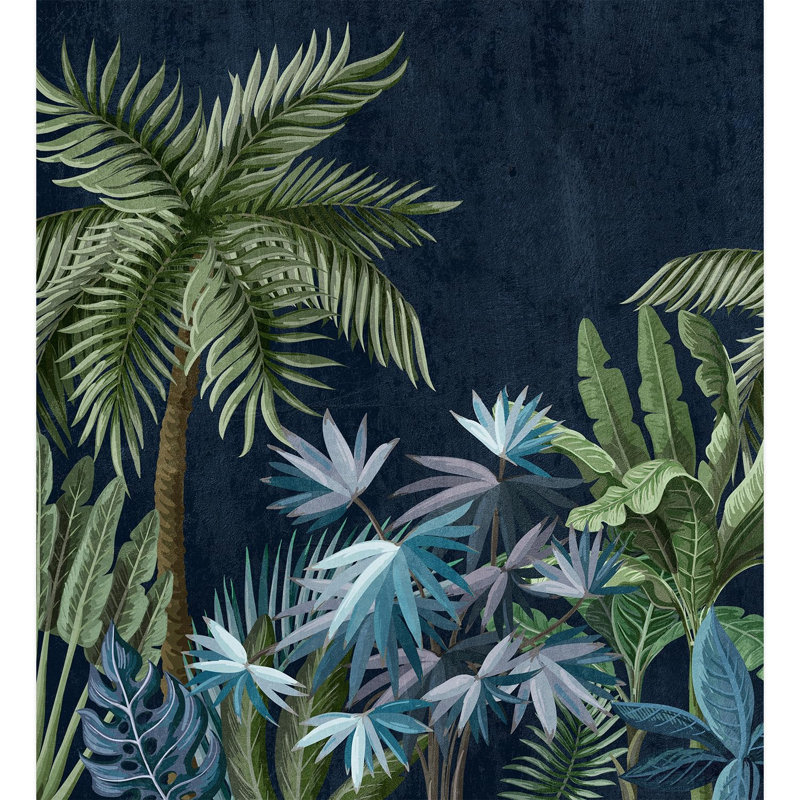 Peel & Stick Floral Border, 132" L x 120" W