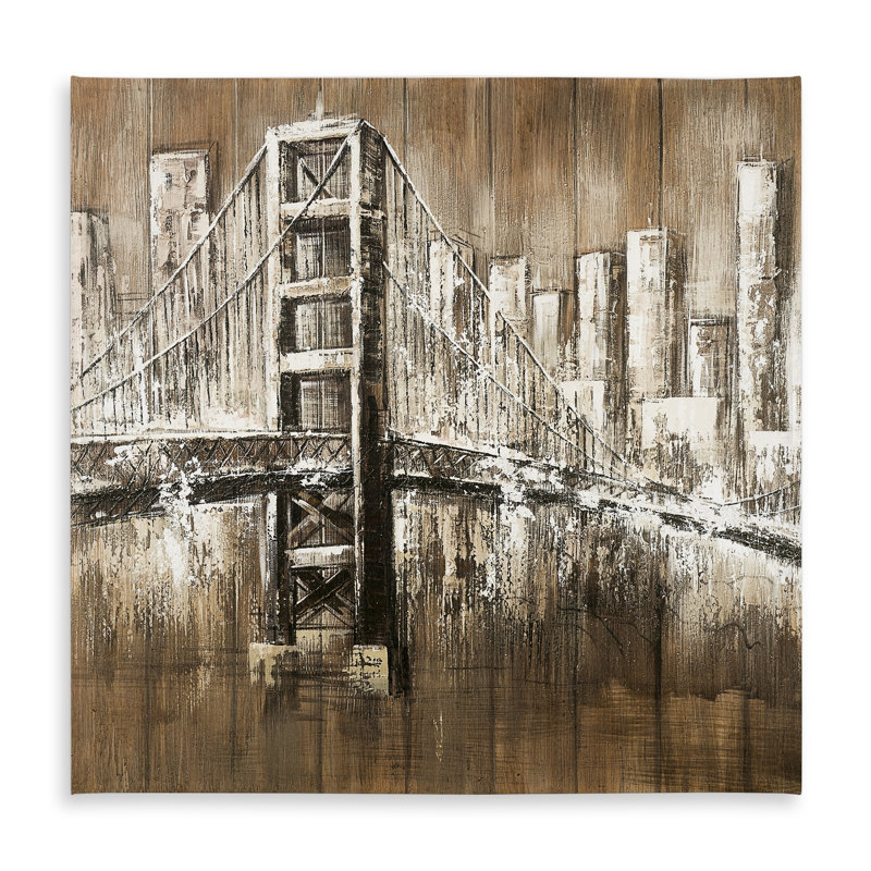 Aged Finish Golden Gate Tablecloth - Indoor/Outdoor Decor