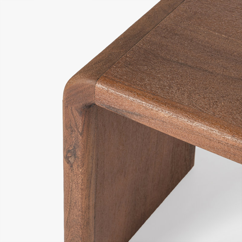 Banc d'extérieur en bois d'acacia Talakona