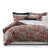 Tangier Red/Blue Linen Set Comforter Set-62296378