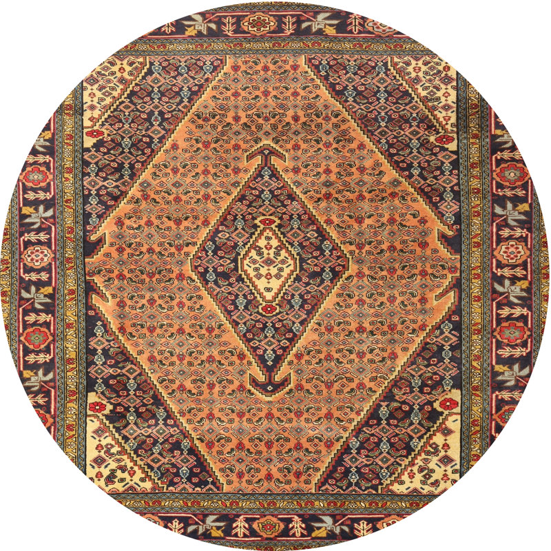 Oriental Indoor Rug, Round 8'