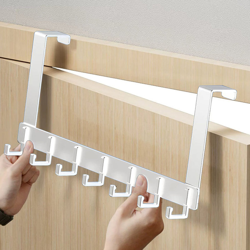Arnot Aluminium Door Wall Hook, Grey