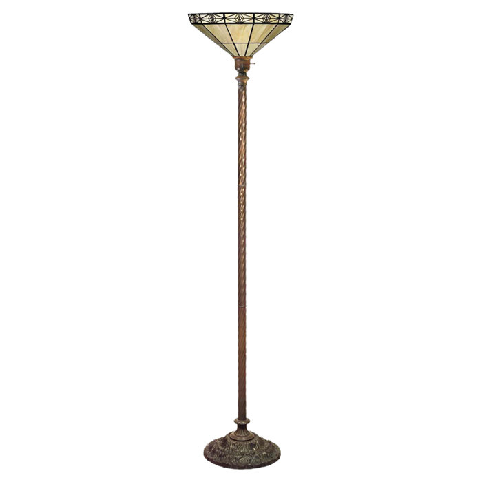 Jace 72'' Bronze Torchiere Floor Lamp