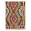 Lutha Wool Oriental Area Rug in Red
