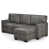 Gray Faux Leather is out of stock selected