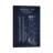 Baseball Bat Navy Blue Patent Blueprint by Aged Pixel - Gallery-Wrapped Canvas Giclée on Canvas-906689773-906689772