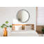 Huldar Glass Flat Wall Mirror