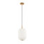 Eleta 1 Brushed Brass Pendant-1302085089