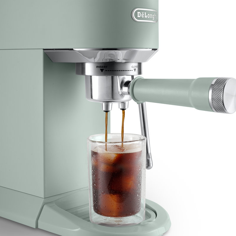 Espresso Machine Cold Brew Maker with Milk Frother, Green