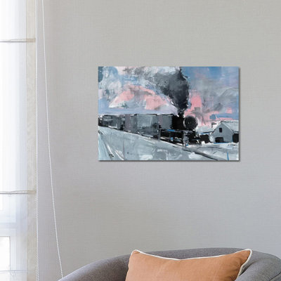 Train Station by Jose Trujillo - No Frame Gallery-Wrapped Canvas Giclée on Canvas
