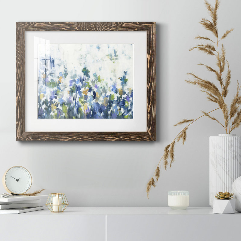 Pure Poetry - reproduction de photo encadrée sur papier, H 20 po x l 17 po x P 1,5 po, Encadré de bois de noyer
