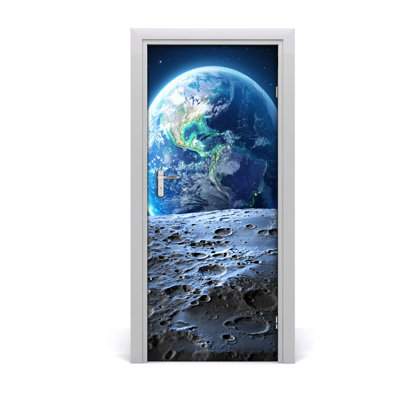 On Planet Earth Door Decal