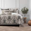 Country Lane Toile Ebony Cotton Coverlet Set  8 Piece-1625006710