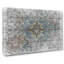 Floral Tiles in Abstract - Wrapped Canvas-55313784