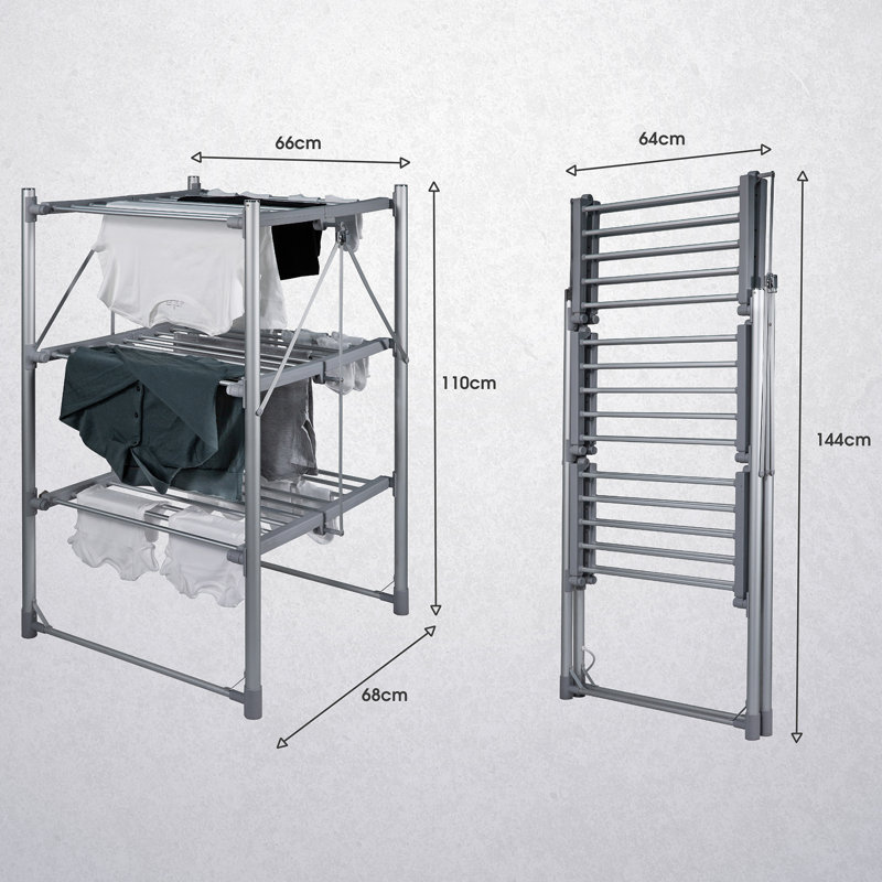 Foldable Freestanding Drying Rack