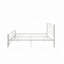 Unique Flower Metal Bed Frame With Headboard And Footboard-1803602911