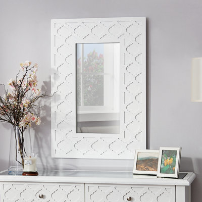 Ferentz Engineered Wood Flat Wall Mirror