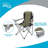 Padded Folding Camping Chair - Heavy Duty Portable Folding Chair for Outside Sports Quad, Beach, Camp, Lawn, or Tailgating with Cup Holder and Carrying Bag (Green)-1456653438-1380967127