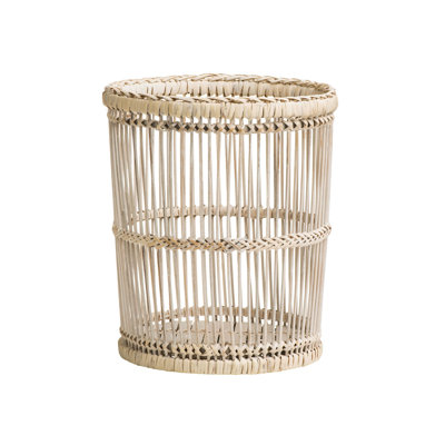 Wicker Open Waste Bin