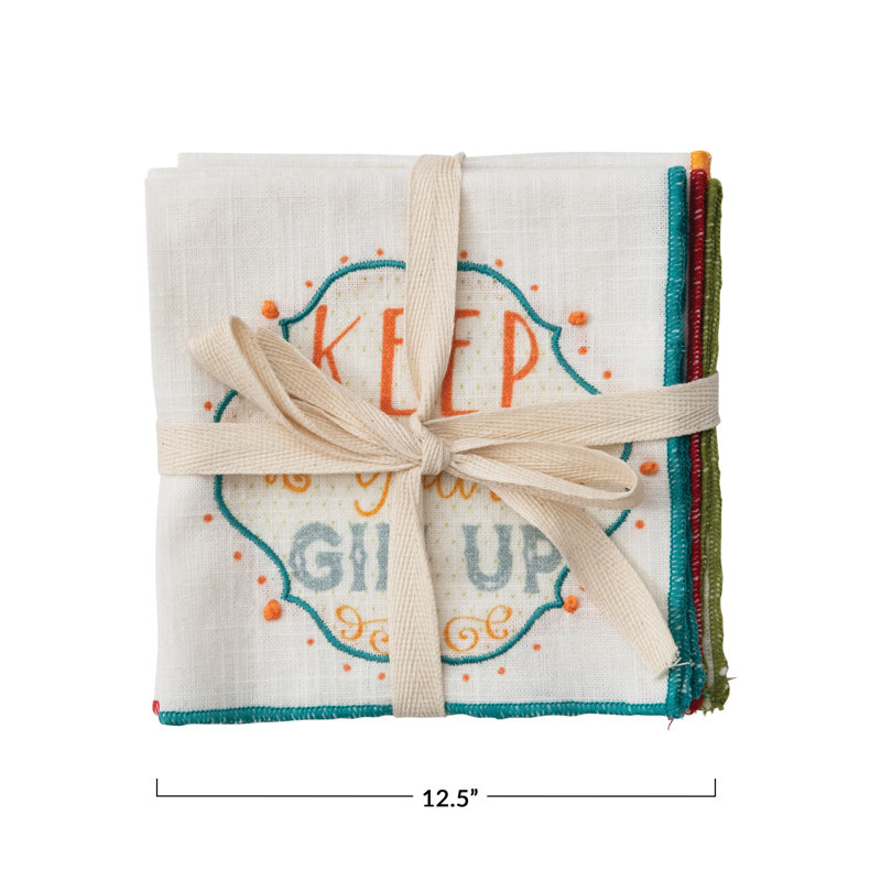 Serviettes de table en coton