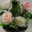 Silk, Plastic Artificial Arrangement in Planter