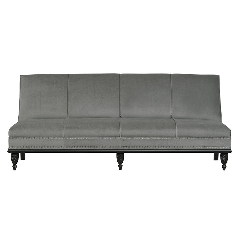 Canapé sans accoudoirs San Paolo, gris, l 72 po