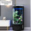 Aquarium semi-circulaire à filtration arrière avec barre supérieure-230919563-230919565