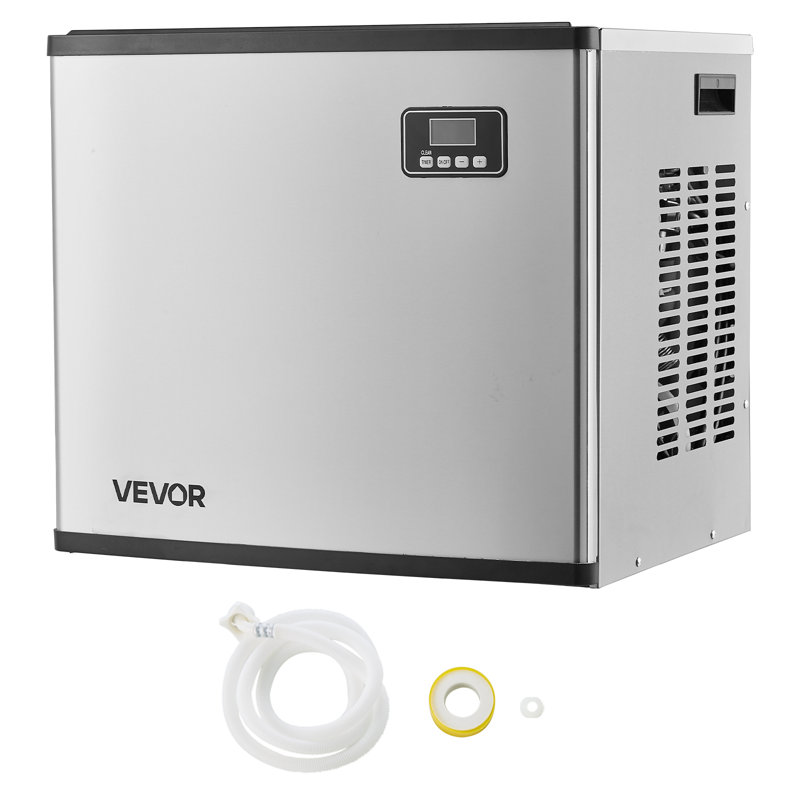 Commercial Ice Maker Machine - Head 360 lbs/Day Self-Cleaning Ice Machine,Modular Ice Cube Machine for Restaurant Hotel - Head Only
