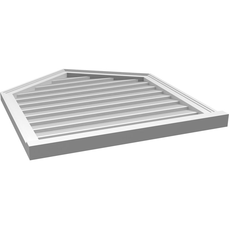 Ventilateur à pignon en uréthane non-fonctionnel Signature, H 34 po x l 30 po x P 2 po
